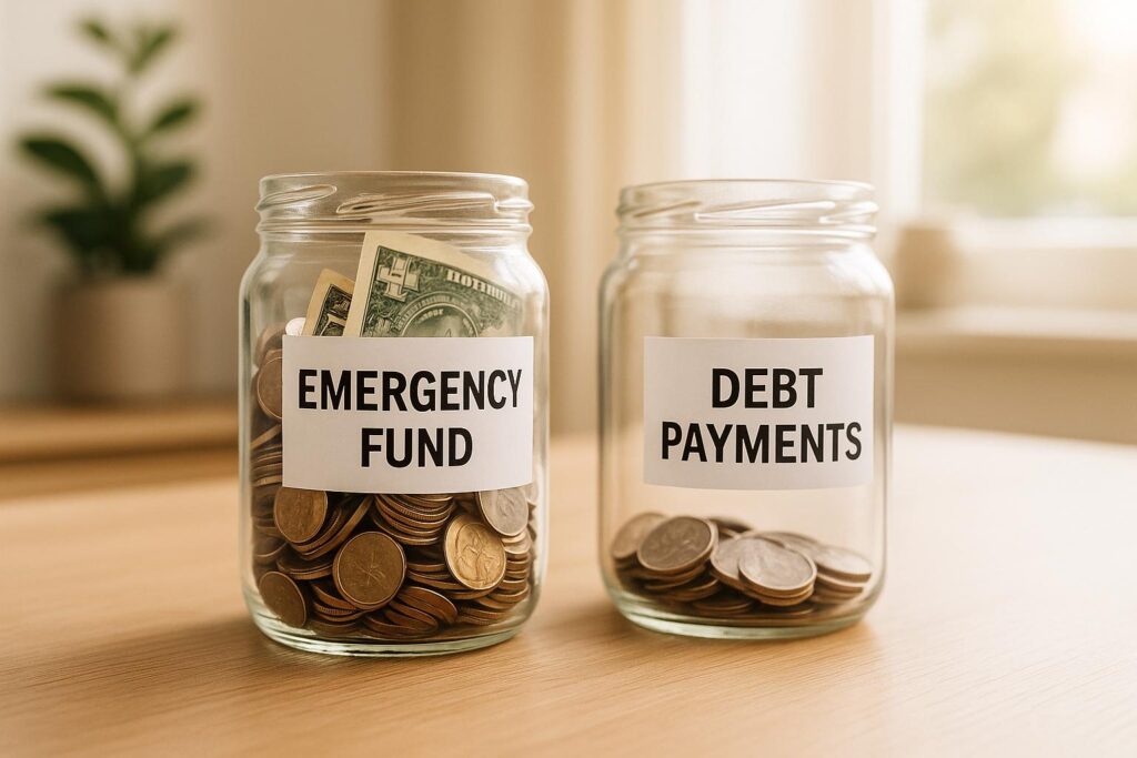 Emergency Fund vs. Debt Payments: What Comes First?