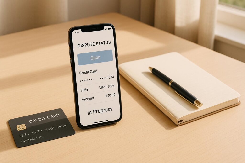 How to Track Credit Card Dispute Status