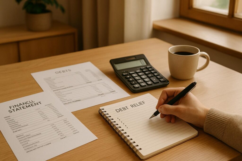 What is debt relief?