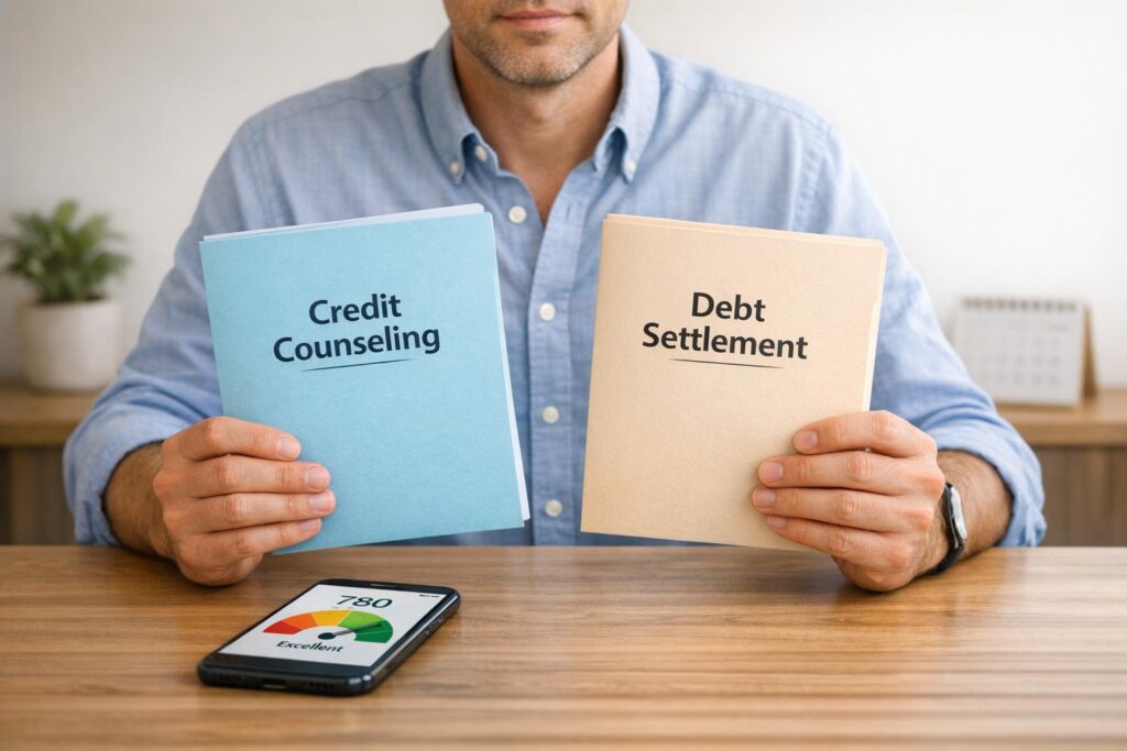 Credit Counseling vs Debt Settlement: Impact on Credit Score