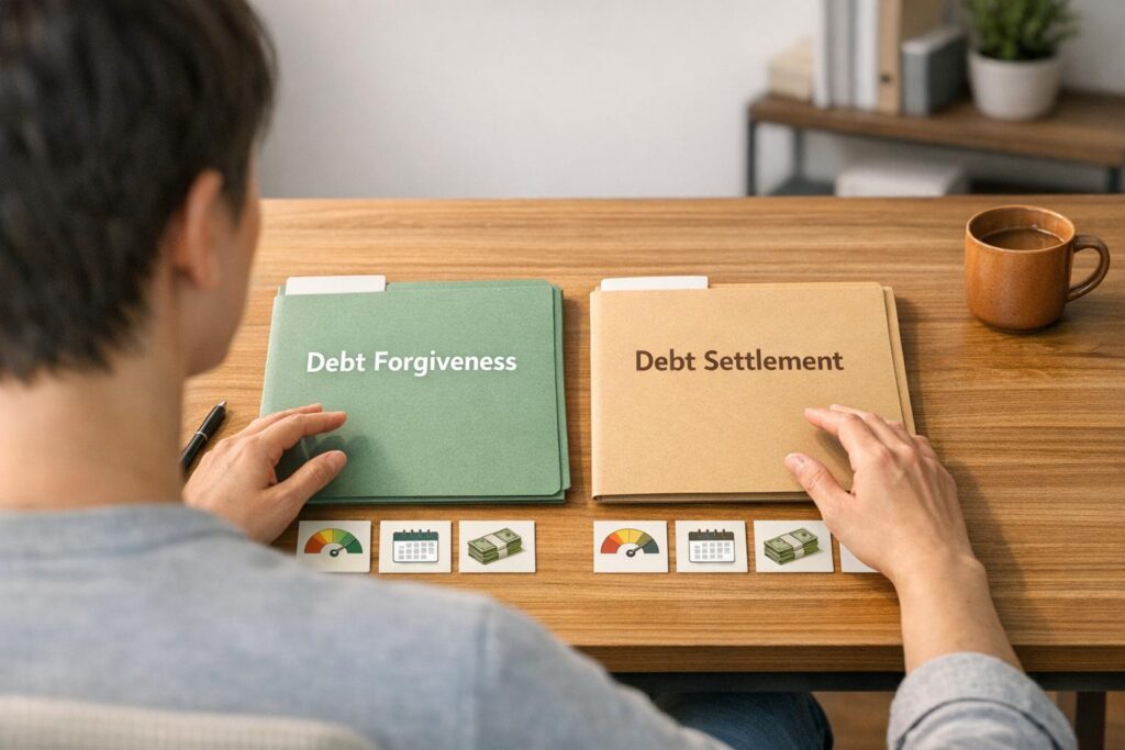 Debt Forgiveness vs. Debt Settlement: Key Differences